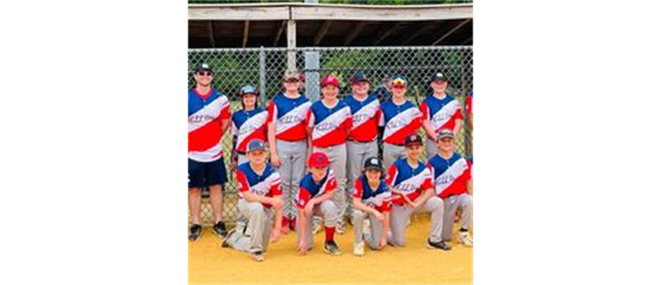 2022 Memorial Weekend Tournament Baseball 10-12 Team Dingers