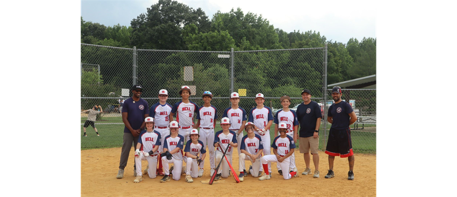 2023 District 7 Majors Runner-up (10-12 Baseball)